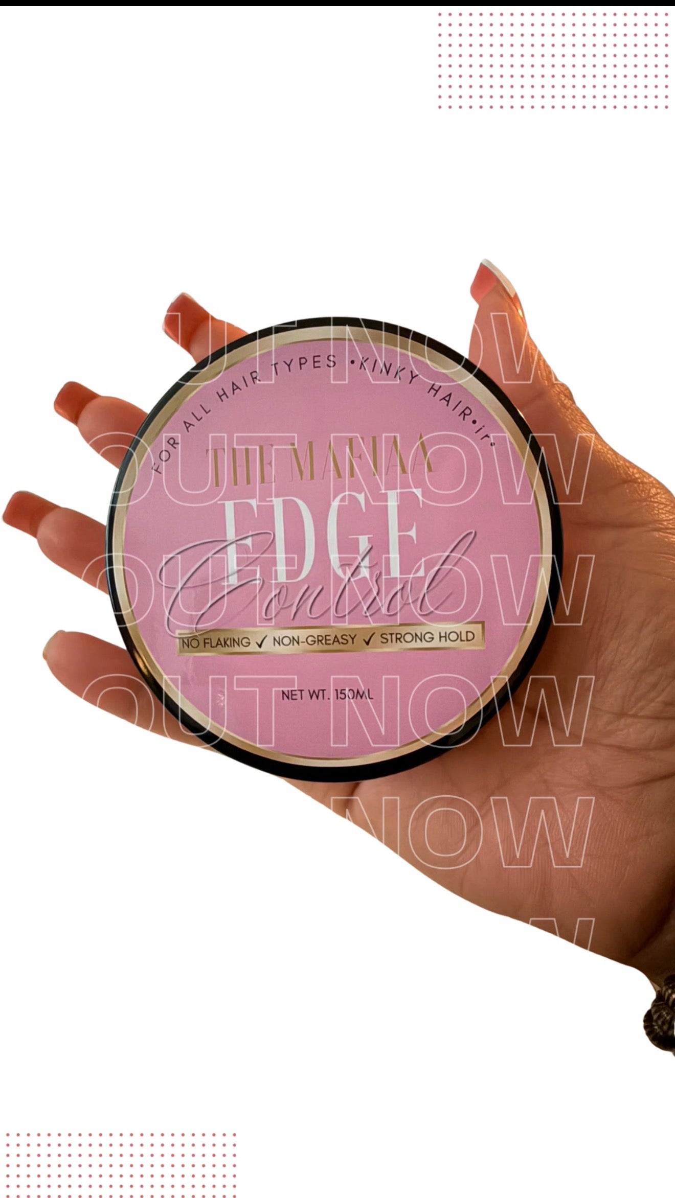 The Mafiaa Edge Control Pink Standard – My Store